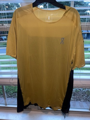 #ad On Cloud Run On Clouds Men’s Performance T Size Medium Orange Active Shirt. $39.99