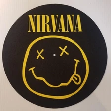 NIRVANA Smiley Face NEW SINGLE SLIPMAT  Nevermind