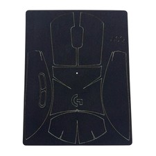 Black Suede Anti-Slip Grip Tape For Logitech G Pro X Superlight Wireless Mouse