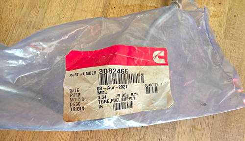10 Part Number Line N14 Fuel Supply Line Part Number 3082466. High Pressure Side Fuel Line ...