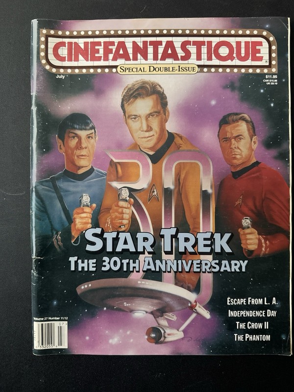 Cinefantastique Star Trek 30th Anniversary Special Double-Issue July 27 No 11 12