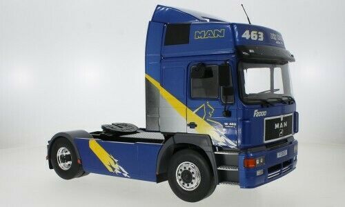 Camion IXOMODELS Mercedes Actros MP4 4x2 – 1/43, Bleu, Métal/plastique, IXOTR206.22