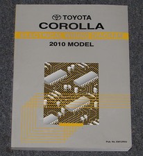 2010 Toyota Corolla Electrical Wiring Diagram Service Manual