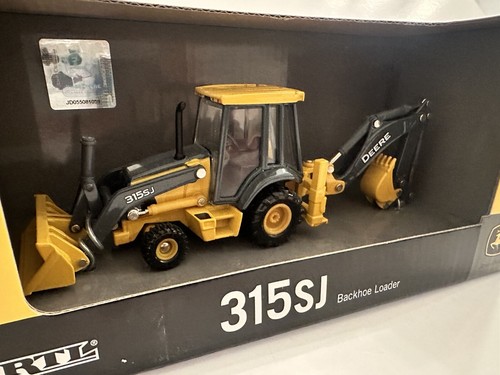 ERTL 315 SJ Backhoe Loader 1:50 John Deer - Picture 2 of 5
