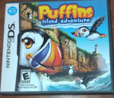 Nintendo DS Puffins Island Adventure 2008 Adventure Animals 
