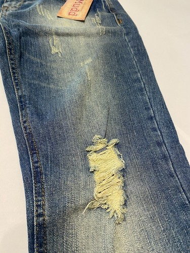 Mudd Skinny Ankle Jeans Womens 7 New With Tags!! Distressed - Picture 4 of 15