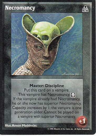 10 x Necromancy VTES CCG Mixed