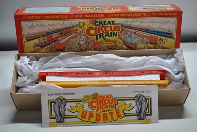 Walthers Ho Scale  The Great Circus Train 2nd Release 1967B Flat Cars (box of 2)