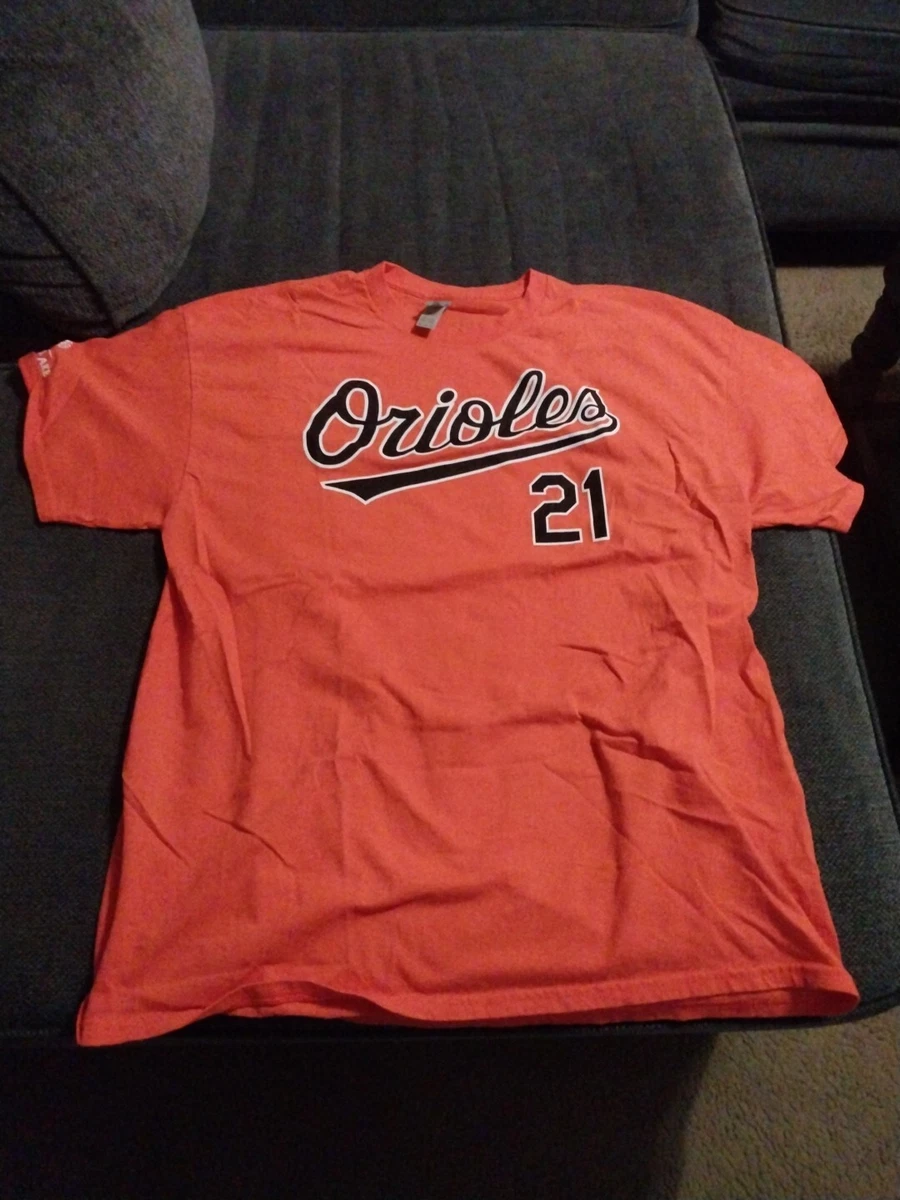 Maillot Baseball Baltimore Orioles Vintage – Vert Et Orange – Majestic – Taille XL