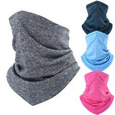 Men Women Outdoor Sports Neck Gaiter Balaclava Bandana Scarf Half Face Mask US