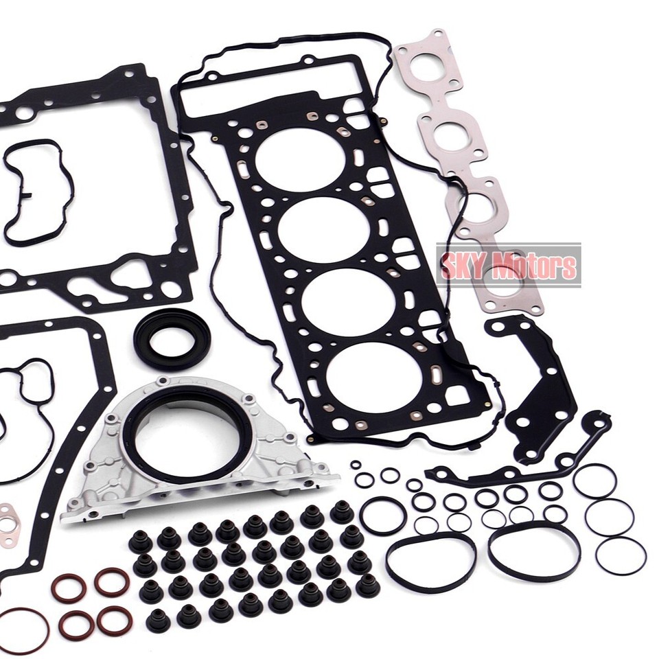 Rebuilding Overhaul Seals Gasket Kit For BMW M5 M6 F06 F10 F12 F13 S63N ...