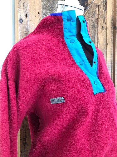 Vtg Retro Columbia Fleece Jacket 