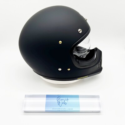 SHOEI EX-ZERO Matt Black Motorcycle Full Face Helmet Size S 55cm