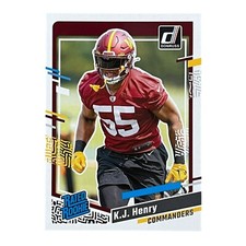 2023 Donruss #400 K.J. Henry Washington Commanders Football Card