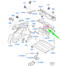 Garniture de panneau arrière de coffre FORD MONDEO MK4 1460832 NEUF ORIGINAL