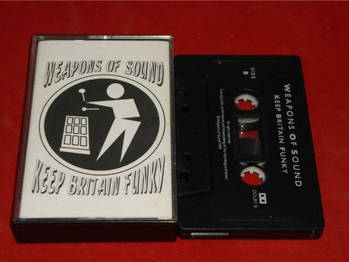 Weapons Of Sound: Keep Britain Funky Rare 1994 UK Cassette