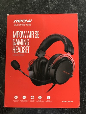 MPOW AIR 2 Wired Gaming Headset Open Box New Free Shipping Model (BH439A) |  eBay