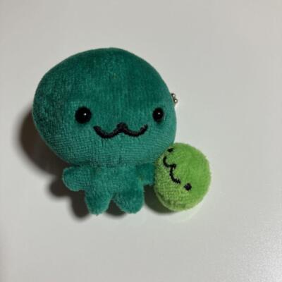 【Marimokun】 San-X Marimoko Chan Plush Mascot Ball Chain Heisei Retro F/S Japan