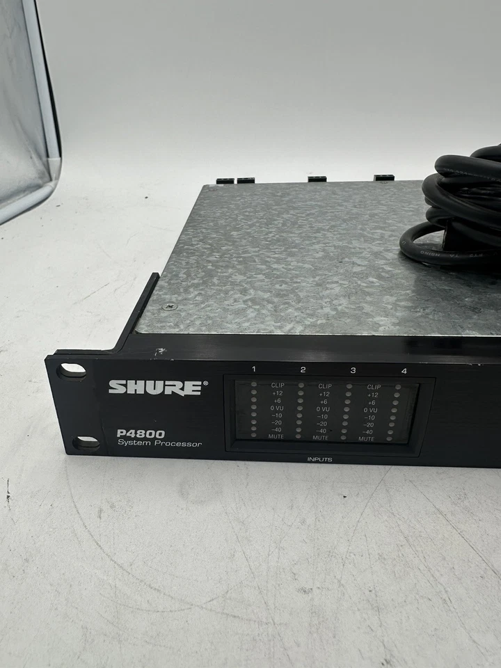 Procesador de sistema Shure P4800 ~ Procesador de señal digital Soundplex ~ Funciona Foto 2 de 4
