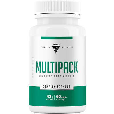 Trec Nutrition Multi Pack - 60-240 Capsules - Multivitamin Multimineral Health