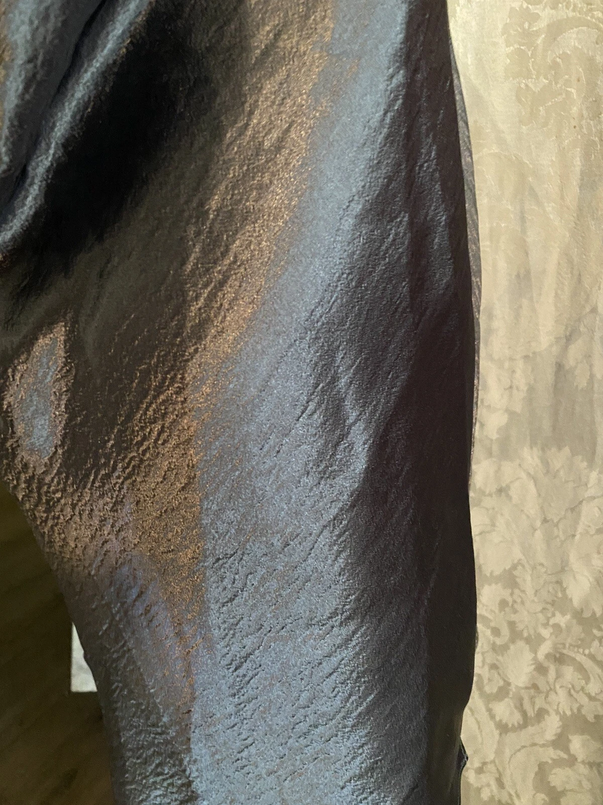 UNDERCOVER Abito Victoria's Secret blu navy lucido slip taglia S