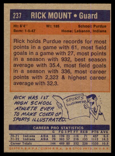 You Pick 1972/73 Topps Basketball No Creases Unless Noted #1-262 BX1A - Bild 305 von 331
