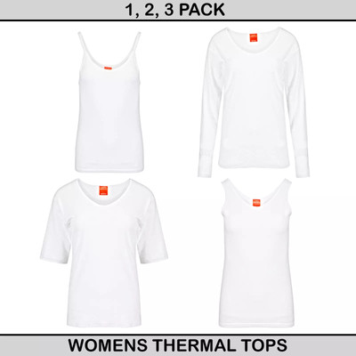 Octave® Womens Thermal Underwear Sleeveless Vest - British Thermals