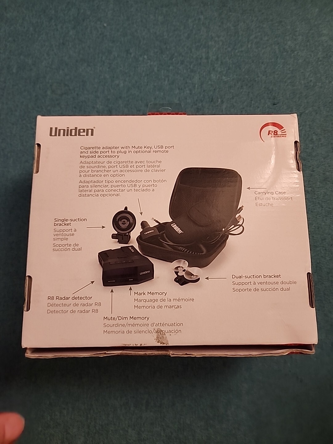 Uniden R8 Radar/Laser Detector, New Falak Tayyeb Platinum Government