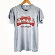 1978 The Cars at Pontiac SIlverdome Michigan Vintage Concert Tour Shirt 70s 1970