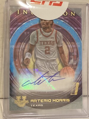 2022 Bowman University Inception Arterio Morris Auto #BIA-AMS TOPPS SEALED