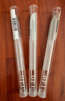 OPI Crystal Nail File 5 and half inches long - Pack of 3