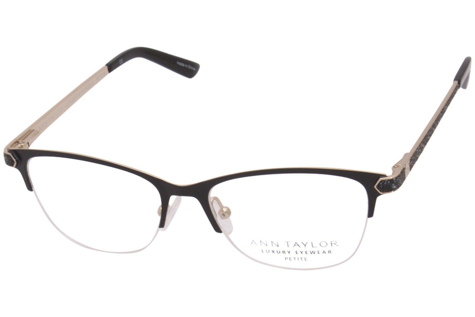 Ann Taylor ATP012 C03 Blue Metal Semi Rim Optical Eyeglasses Frame 50-16-130 AB 18790₽