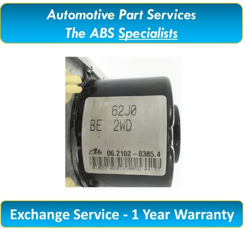 Suzuki Swift ABS Pump ECU Unit 62J0 06.2102-0385.4 "EXCHANGE" - Picture 2 of 7