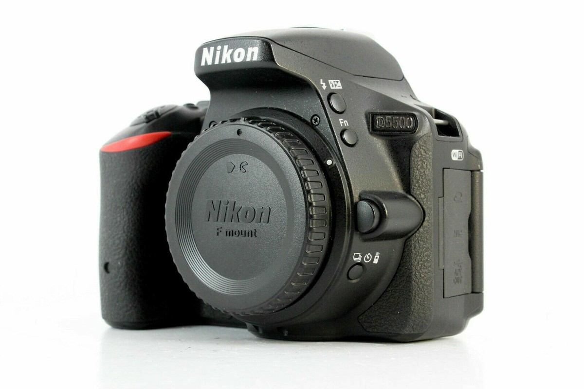 Nikon D D5500 Digital SLR Camera Black (Body Only) for