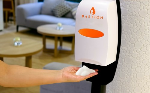 Mandarin Orange Foaming Hand Soap - Hand Wash Refill 1 Gallon (128 oz.) Bastion - Picture 3 of 5