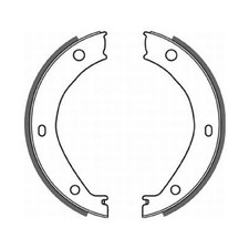 ABE Bremsbackensatz hinten 1155523 34411100567 398050111 34211120868 | 507174
