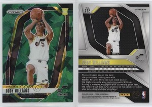2024-25 Panini Prizm Green Ice Prizm Cody Williams #232 Rookie RC