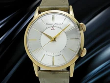 Citizen Alarm 1st Model 19 Jewels C.G.P/SS Silver Dial Alarm Manual 34mm Men's