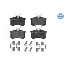 Satz Bremsbeläge Bremsklötze hinten für Audi TT 8N3 8N9 | 23950388