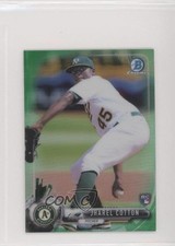 2017 Bowman Chrome Minis Base Rookies Green Refractor 40/99 Jharel Cotton g6p