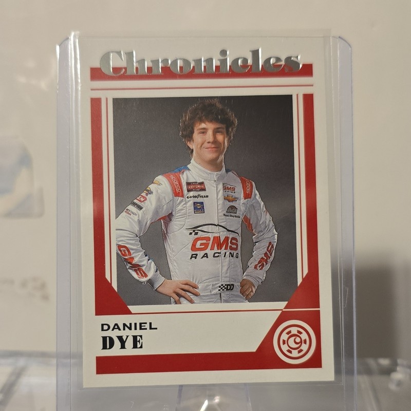 Panini 2023 Chronicles NASCAR Daniel Dye #19 Base Set GMS Racing Card