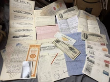 ANTIQUE + VINTAGE EPHEMERA THE AMAZING WORLD OF PAPER MUST SEE 100 PCS