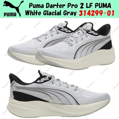 Puma Darter Pro 2 LF PUMA White Glacial Gray 314299-01 Herren Gr.