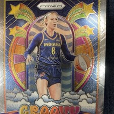 2025 Panini Prizm WNBA Groovy Insert - Sophie Cunningham #7 Indiana Fever