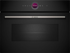 Bosch CEG732XB1 Serie 8 Einbau-Mikrowelle Grill 36 Liter 10 Automatikprogramme