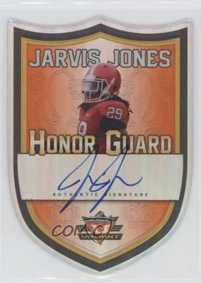 2013 Leaf Valiant Honor Guard Red 6/25 Jarvis Jones #HG-JJ4 Auto c9a
