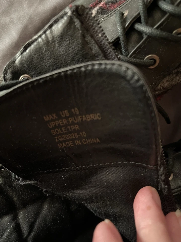 Zigi женщин Sonni на шнуровке боя ботинки рок и конфеты коричневый, размер 10 М - Изображение 3 из 4