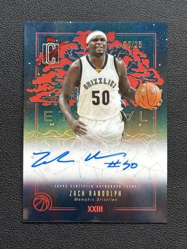 2025 Topps Signature Zach Randolph Red (RAW)