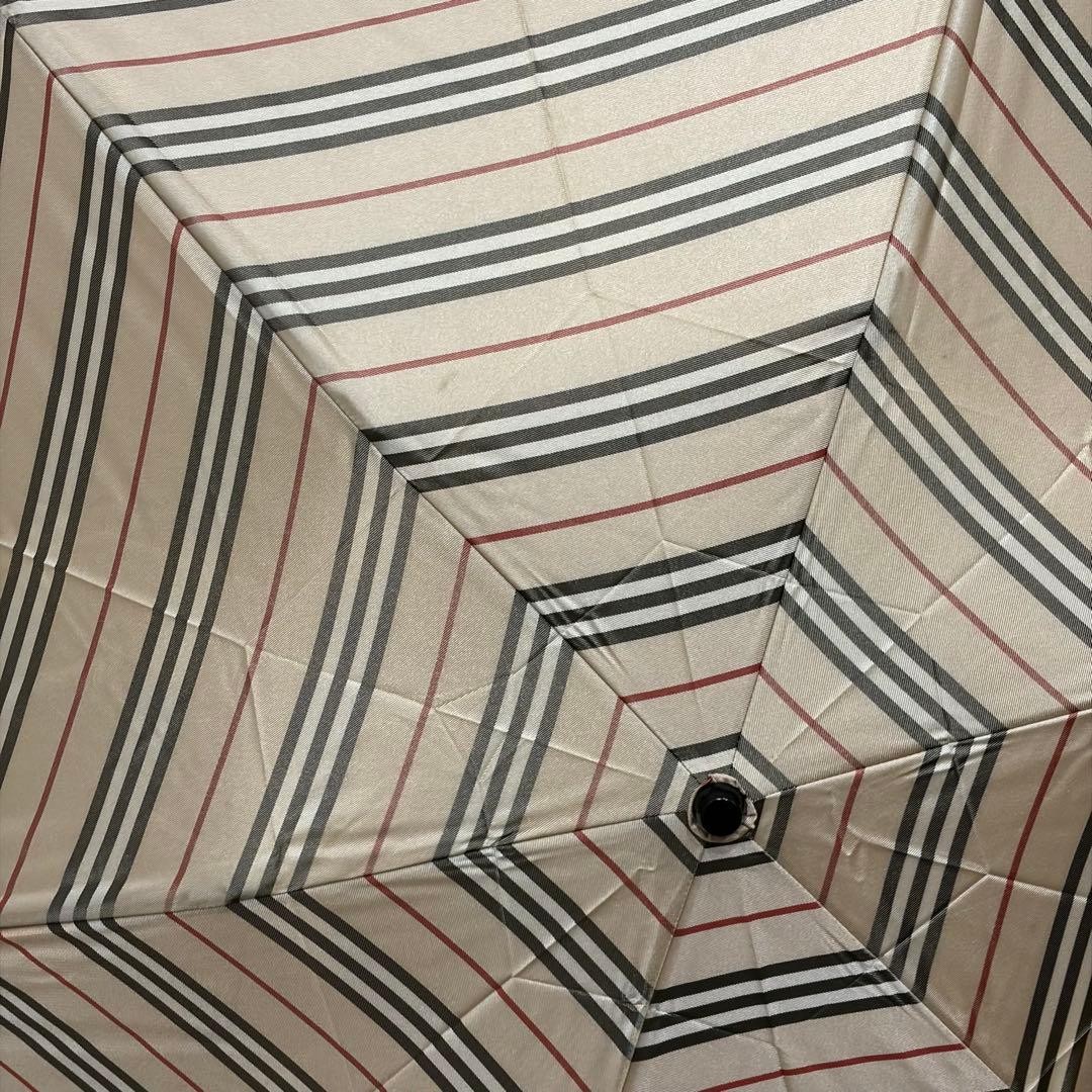 Burberry Foldable Umbrella Check Pattern Classic … - image 9