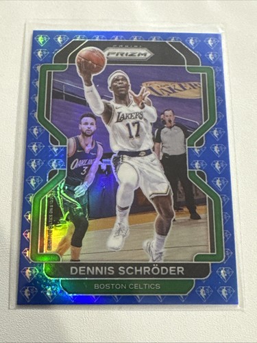 2021-22 Panini Prizm - Dennis Schroder #20 Nba 75th Anniversary Prizm